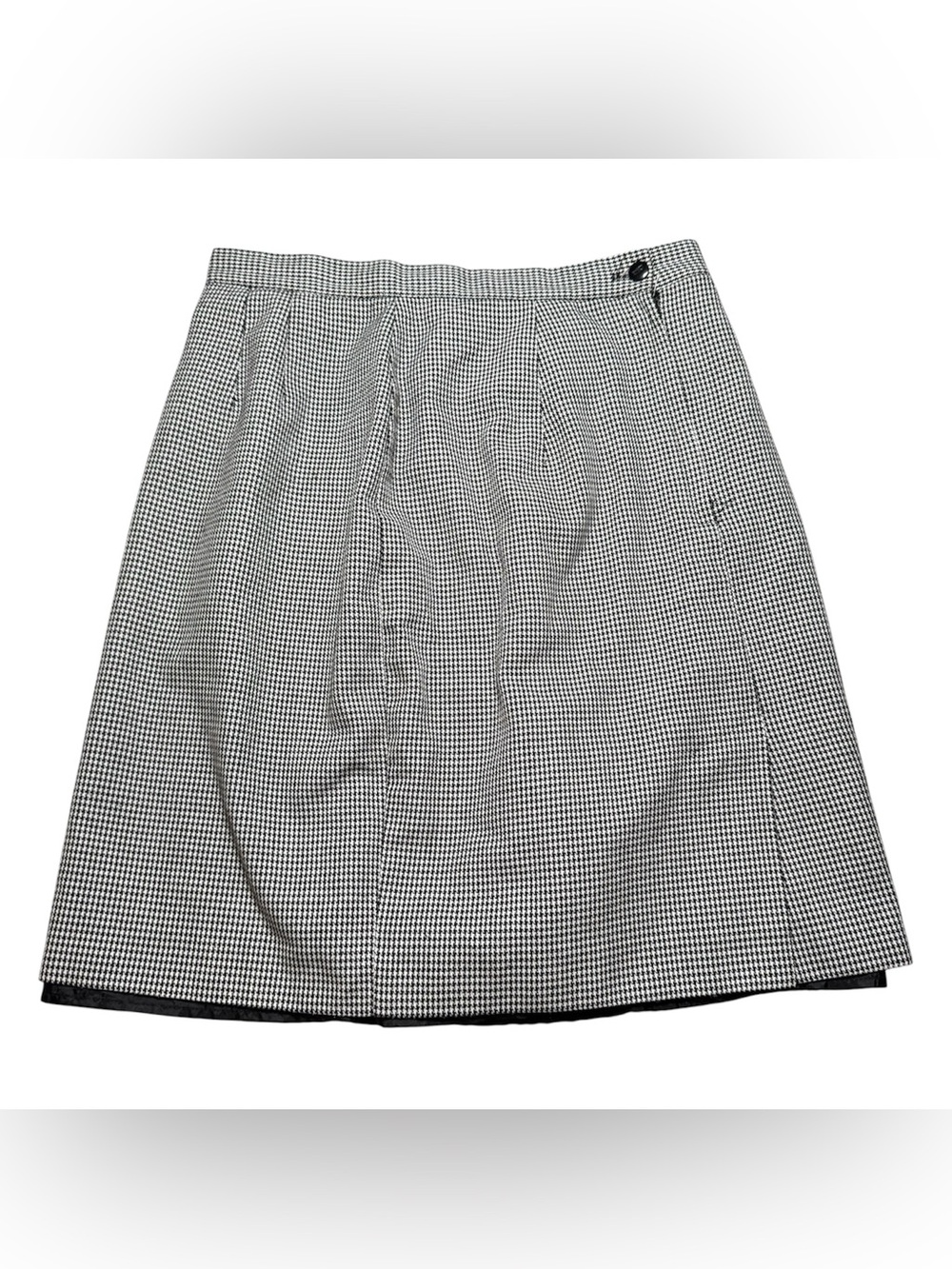 Vintage y2k Easy Pieces New York 12 90s Office Siren Houndstooth Pencil Skirt